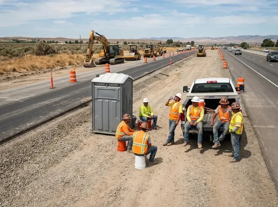 highway-road-construction-crew-007 — frequently asked questions, Porta Potty and Restroom Rentals in Lemmon Valley, NV